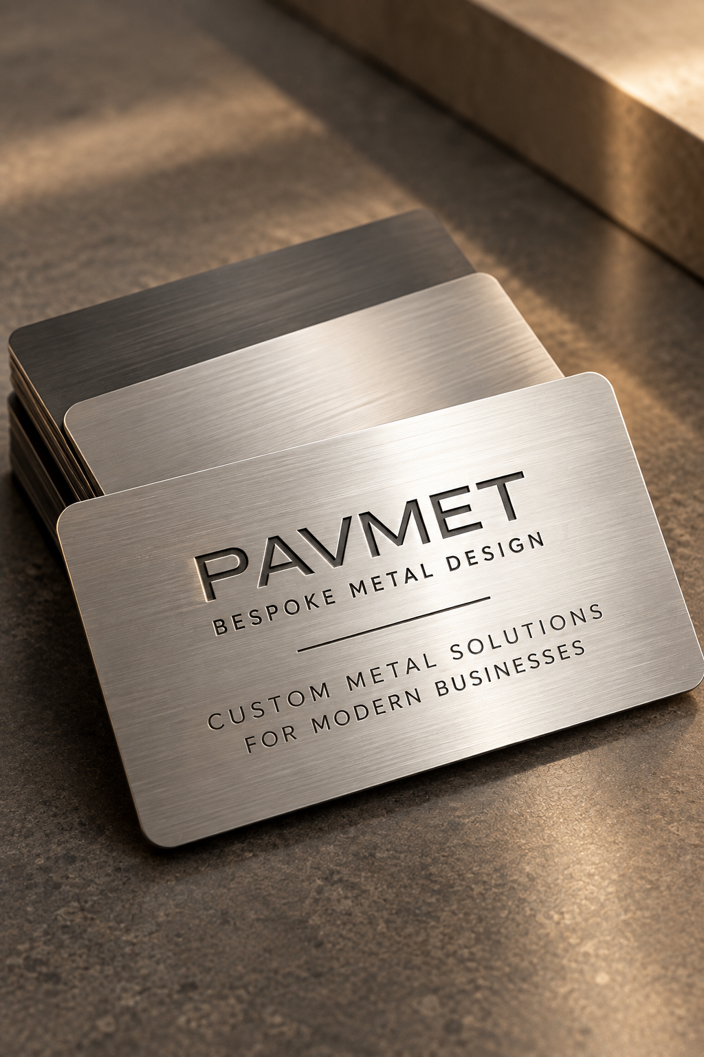 Metal Business Cards